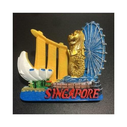 Singapore Souvenirs Fridge Magnets Travel Tourism Souvenir Gift Crafts