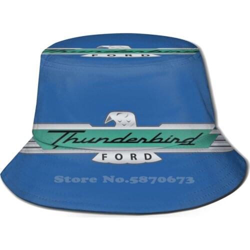 Thun Rd Emblem Unisex Fashion Women Men Breathable Bucket Hats Detroit Lincoln Comet Car Muscle Vintage Classic Automobile Auto