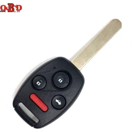 HKOBDII 3+1 Buttons Remote Car Key 313.8MHz ID46 Chip for 2008-2012 Honda CRV With Logo