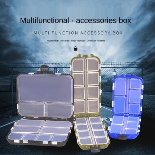 Hot Wholesale Maxcatch High Quality Waterproof Fishing Box Spinner Bait Minnow Popper 11 Compartment Fishing Tackle Storage Box
