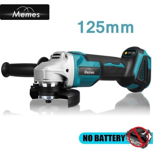 125mm 4 Speed 800W Cordless Brushless Electric Angle Grinder Machine Power Tool Cutting Machine Polisher For Makita 18V Battery