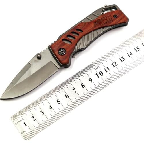 New mini folding knife multi-purpose camping knife outdoor hunting survival knife collection gift EDC tool fruit cutter