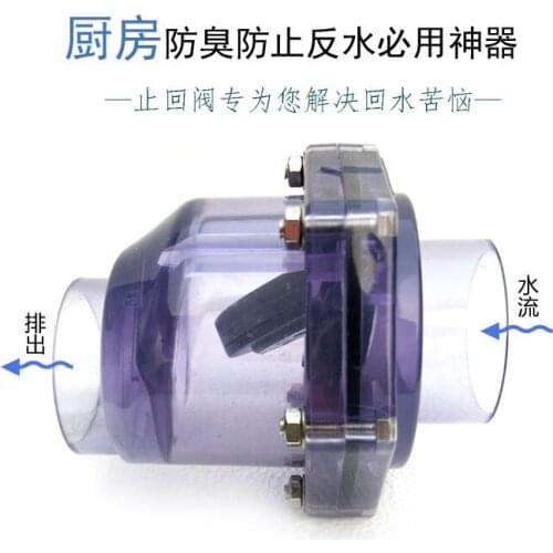 Transparent check valve Tool Parts