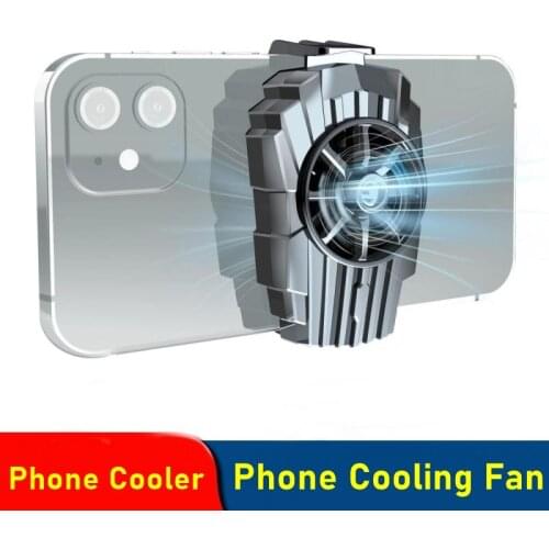 Universal Mobile Phone Cooler Portable Cooling Fan Mini Usb Phone Cooler Radiator Support Iphone 12 11 Xiaomi Gaming Smartphone
