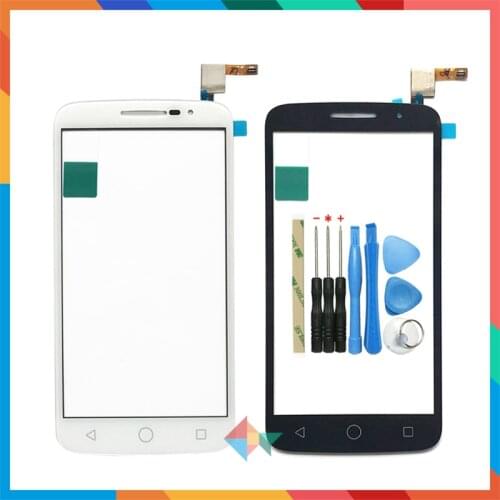 High Quality 5.0" For Alcatel One Touch POP 2 7043 OT7043 Touch Screen Digitizer Front Glass Lens Sensor Panel