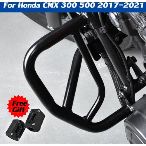 CMX 300 Crash Bar Engine Guard Bumper Frame Protector for Honda Rebel 500 CMX300 2017 18 2019 2020 2021 CMX500 Accessories Motor