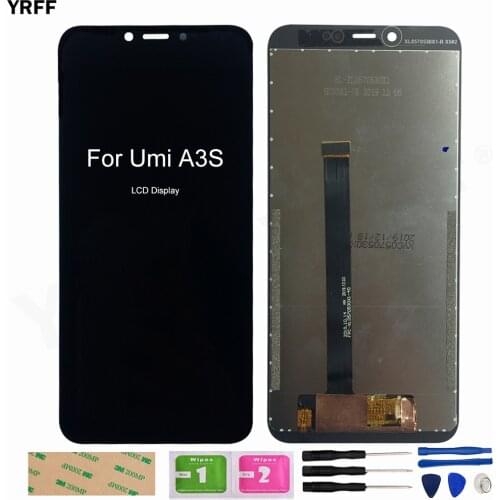 5.7'' LCD Display Screen For UMI UMIDIGI A3S LCD Display Touch Screen Digitizer Sensor Panel Assembly Repair Parts
