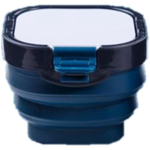 16Grids Folding Moisturizing Paint Storage Box Palette Wash Brush Bucket Pot for Watercolor Art Supplies