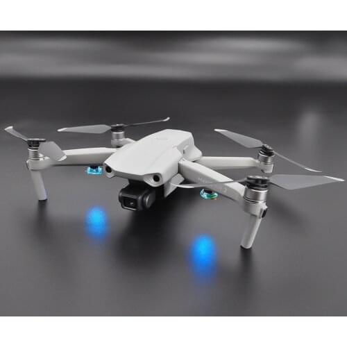 2pcs mavic air 2 LED Lights night flight indicator with 6 mAh Rechargeable button battery arm lamp for dji mavic air 2 drone