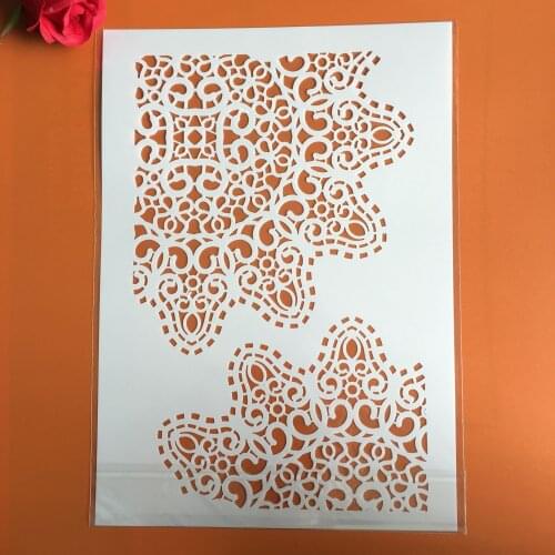 A4 29 * 21cm Sun flower DIY Stencils Wall Painting Scrapbook Coloring Embossing Album Decorative Paper Card Template