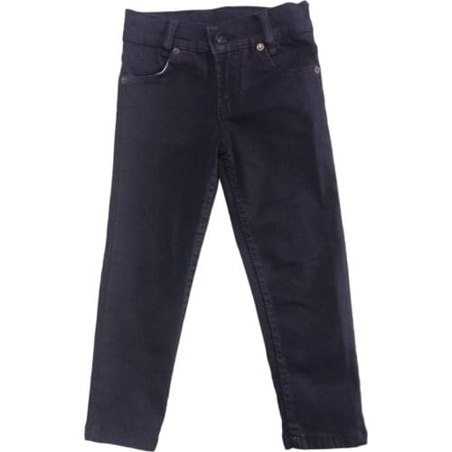 ÇKP-98 Child Black Lycra Stretch Jeans Pants 450526375