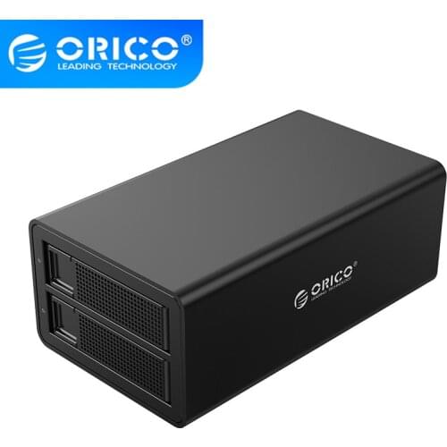 ORICO 35 Series 3.5 inch 2 Bay HDD Docking Station Capacity Single disk 16TB, supports 32TB Max,For 2.5 3.5 Inch Hard Drive