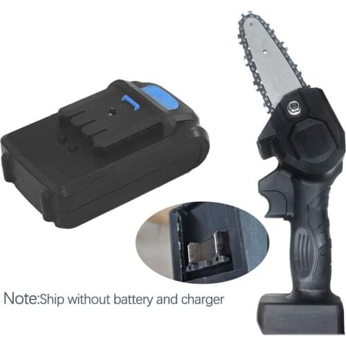 24V Electric Chainsaw Mini Electric Pruning Saw Rechargeable Electric Saws One-handed Woodworking Garden Tools Wood Cutters