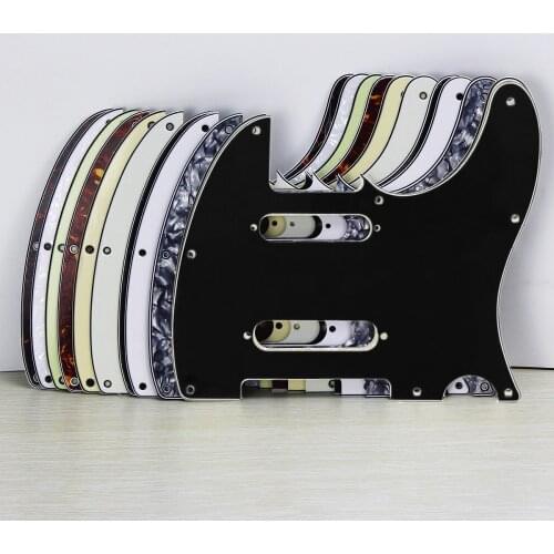 FLEOR 1PC 8 Holes Electric Guitar Pickguard Scratch Plate with Screws for Nashville TL Style Guitar,11 Colors Choose