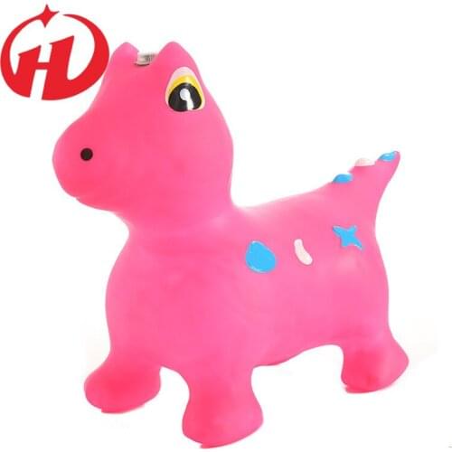 Animal Jumping Horse Riding Toys Kids Bouncy Horse Baby Play Outdoor Indoor Toy Throne Chair Juegos Inflables Outdoor Fun BE50AA