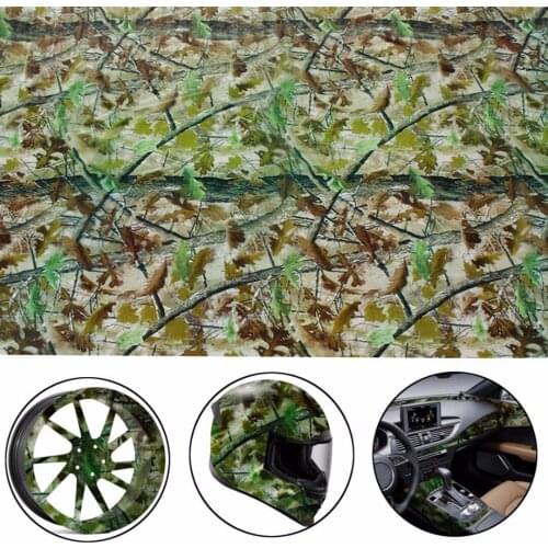 JX-LCLYL 0.5*1m Dead Leaves PVA Hydrographic Film Water Transfer Printing Film Hydro Dip