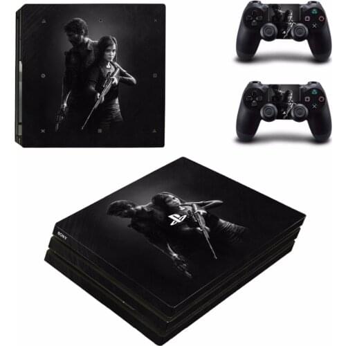 The Last of Us PS4 Pro Stickers Play station 4 Skin Sticker Decals Cover For PlayStation 4 PS4 Pro Console & Controller Sticker