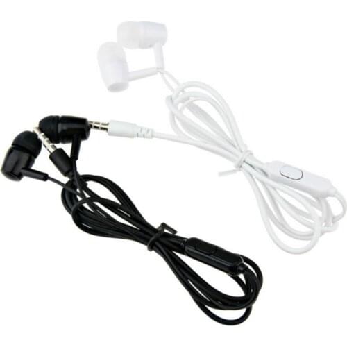 Wired Earphone Stereo Earbuds with Mic Super Bass 3.5mm In Ear Earphones Headset For iPhone Samsung Huawei Mobile Phone