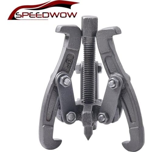SPEEDWOW Gear / Hub Bearing Puller 3 Jaw Reversible Fly Wheel Pulley Heavy Duty Car Wheel Gear Pulleys Remover Kit