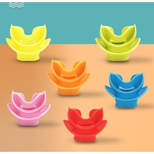 Silicone Mouth Piece Replacement Gear Diving Equipment Breathing Tube Accessories for Scuba Diving Regulators & Snorkels