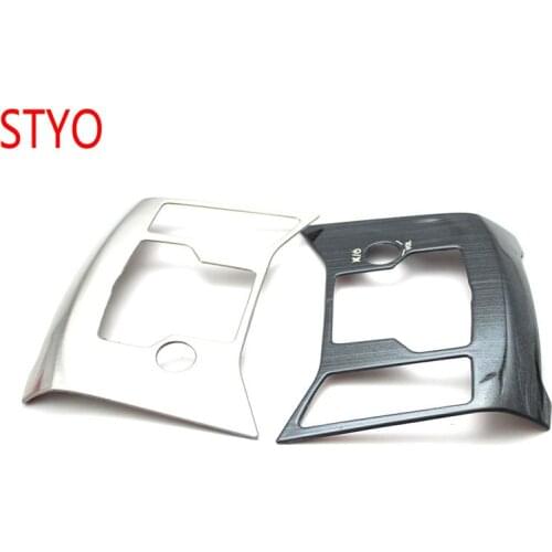 STYO For LHD Mazdas CX-5 CX5 2017 2018 stainless steel Inner Gear Shift Box Panel Cover Trim