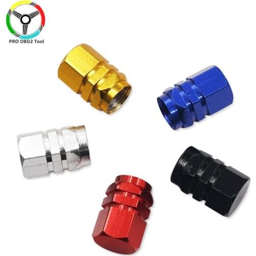 4pcs a Lot Wheel Caps Theftproof Aluminum Car Wheel Tires Valves Tyre Stem Air valve Caps Airtight Cove Levert