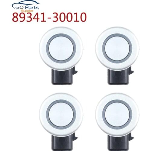 4pcs Silver 89341-30010 8934130010 For Toyota LEXUS GS300 GS350 GS430 IS250 PDC Reverse Parking Sensor 89341-58010 89341-44130