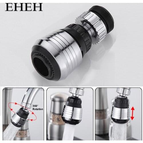 EHEH Kitchen Faucet Aerator Water Diffuser Bubbler Zinc alloy shell Water Saving Filter Shower Head Nozzle Tap Connector