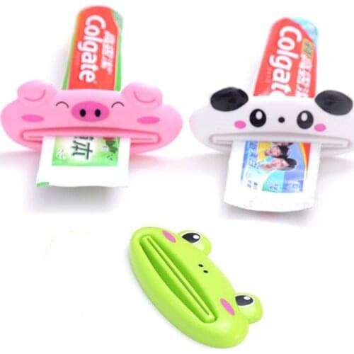 Useful Toothpaste Rolling Holder For Home Bathroom 1pcs Animal Easy Toothpaste Dispenser Plastic Tooth Paste Tube Squeezer Home