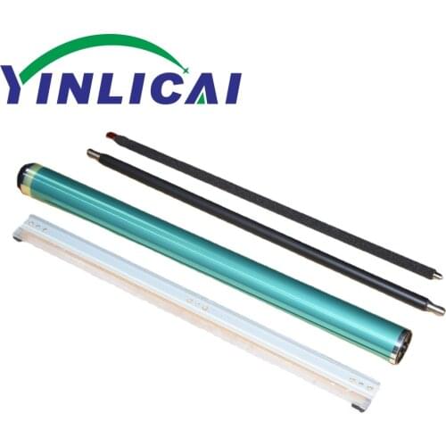 1SET OPC Drum+Cleaning Blade+Primary Charge Roller+Charge Roller Cleaning Roller for Ricoh MPC3002 MPC4502 MPC5502