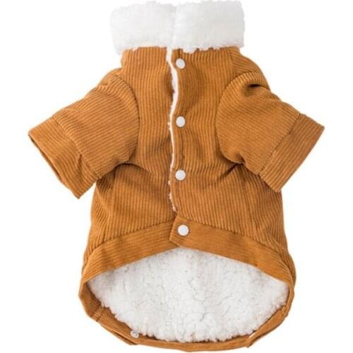 Small Dog Jacket Winter Pet Coat Outfit Thiken Warm Dog Clothes Yorkshire Pomeranian Poodle Bichon Schnauzer Clothing Apparel