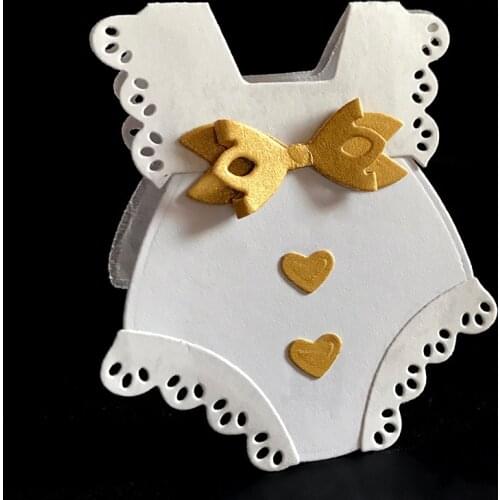 MEET HUANG Craft metal cutting dies cut die mold Lace Baby Clothes Scrapbook paper craft knife mould blade punch stencils