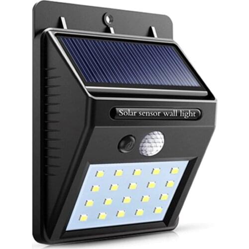LED flashlight outdoor sensor wall waterproof solar garden street light sensor automatically lamp motion public road Night blubs