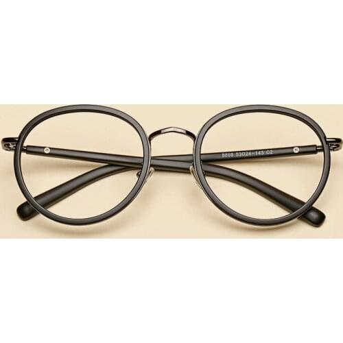 Round Glasses Frame for Women Optical Retro EyeGlasses Computer Prescription Myopia Korean Transparent eye glass frams eyewear