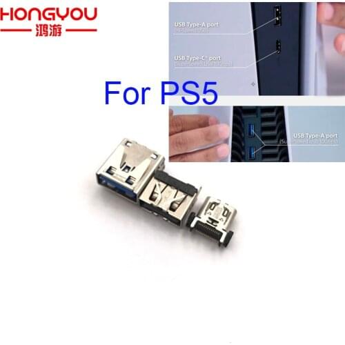 Original USB 3.2Gen Type-C Super-Speed 10Gbps Port for PlayStation 5 Controller Console USB Type-A Port Hi Speed USB Port
