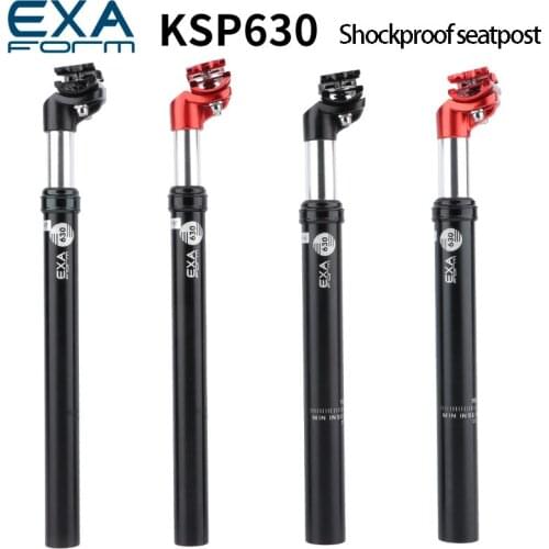 KS EXA Bicycle Shock Absorber Seatpost Mountain Bike Bicycle Seatpost Shock Absorber 27.2 28.6 30.0 30.4 30.9 31.6 33.9x350mm
