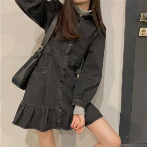 Модные джинсовые платья YAENHEY China At AliExpress