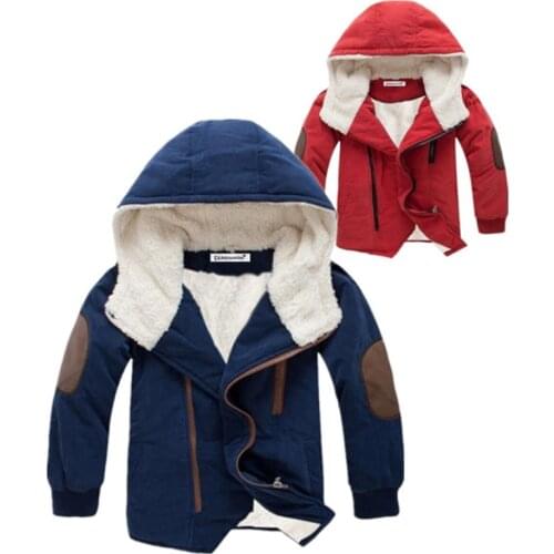 Boy Winter Jackets 2020 Long Sleeve Jacket For Boys Children Jacket Kids Hooded Warm Outerwear Coat For Boy Clothes 3-12 years
