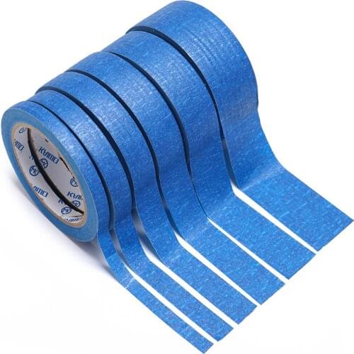 1Pc Blue Painters Clean Peel Masking Washi Tape Set DIY Craft Decor Scrapbooking Tape for Diary Album Stationery School Supplies