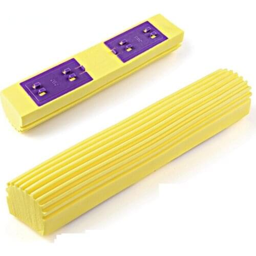 1pcs Water Absorbent Mop Head Mop Sponge Mop Head Replacement Folding Type Magic Mop Heads Refill For Home Floor Cleaning Roller