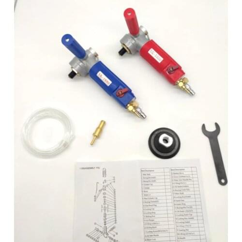 3 Inch/4 Inch Water Injection Pneumatic Water-Cooled Polishing Machine for Marble Jade Stone Polishing and Grinding Machine