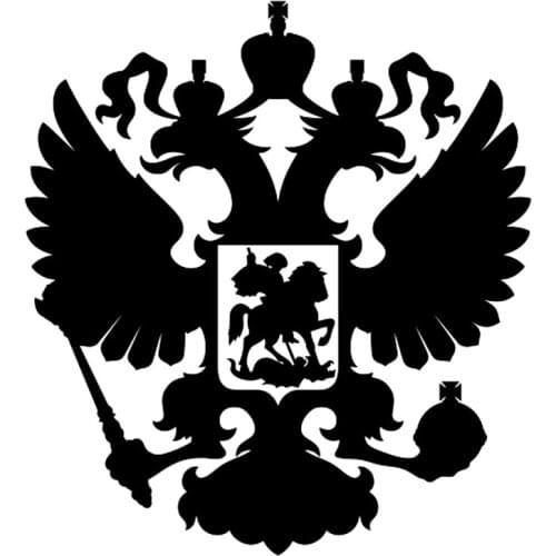 Car Decoration Car decals waterproof cover scratches Russian coat of arms die cut vinyl decals waterproof car decorative body