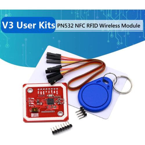 PN532 NFC RFID Wireless Module V3 User Kits Reader Writer Mode IC S50 Card PCB Attenna I2C IIC SPI HSU For Arduino