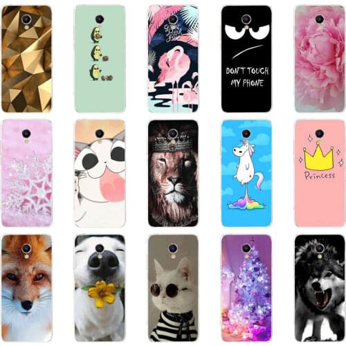 For Meizu M5 Case cute cartoon For Meizu M 5 Case Case Soft Silicone Cover full protective For Meizu M5 Bags coque capa