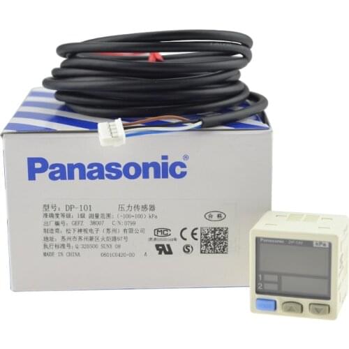 DP-101 NPN Digital Vacuum Negative Pressure Sensor Pressure Controller -100 to +100 kPa 100% New & Original