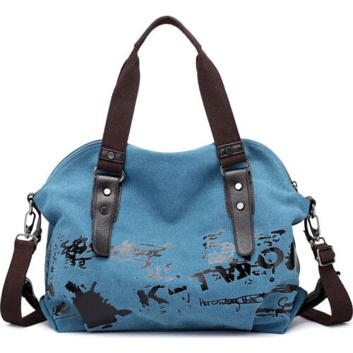 Canvas Large Capacity Female Tote Bags Ladies Crossbody Bags Fashion Womens Shoulder Bags Ladies Designer Messenger Bag Handbag