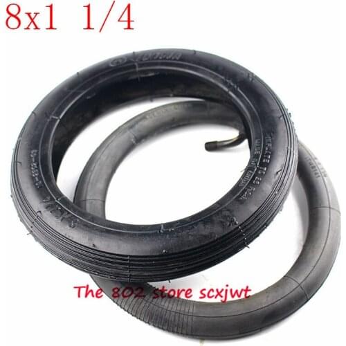 Good quality 8inch electric Gas Scooter Tire Electric Scooter Outer tyre wheelchair front wheel inner tube Size 8X1 1/4