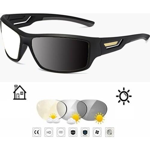 Stick Face Sports Men Ultralight Photochromic Grey Reading Glasses +0.75 +1 +1.25 +1.5 +1.75 +2 +2.25 +2.5 +2.75 To +4