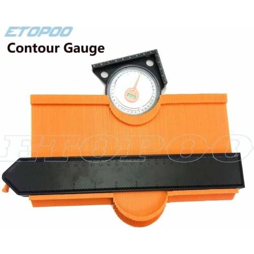 250mm 10inch self lock Profile Copy Gauge Contour Gauge Duplicator 20inch Wood Marking Tool four side ruler General Tools