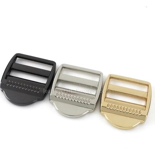 1pcs Metal 2 Bar Buckle for Webbing Backpack Bag Strape Belt Leather Craft Purse Pet Collar Clasp High Quality